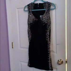 Mac Duggal short black dress